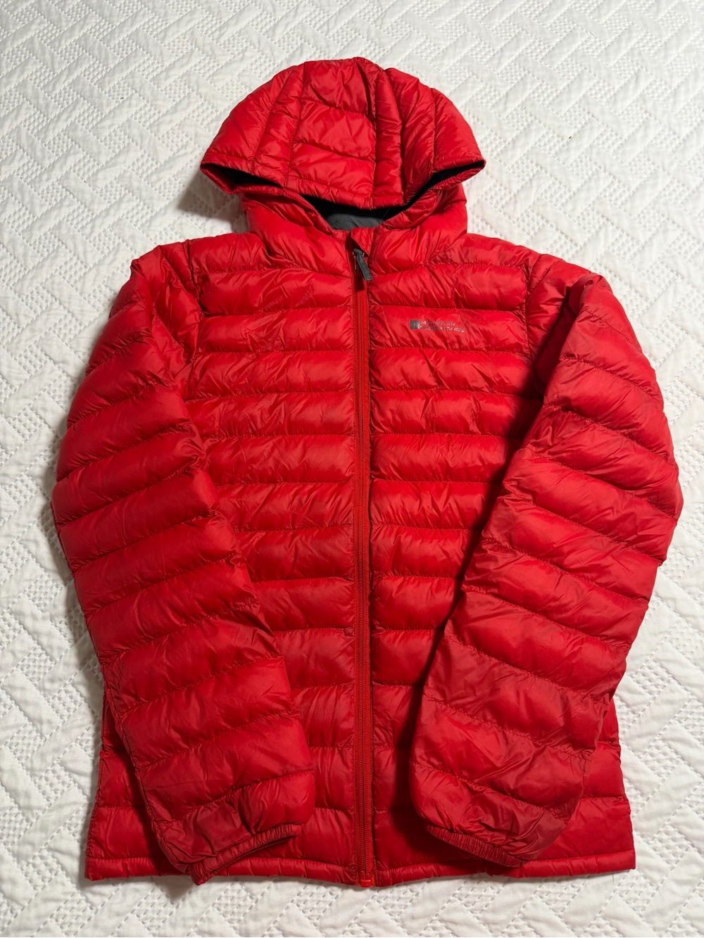Mountain Warehouse Red Puffer Jacket Size 11-12 Boy Girl Red Grey
